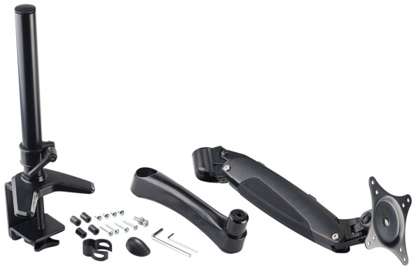 Bras articulé à ressorts pneumatiques GSA-27 avec support Notebook