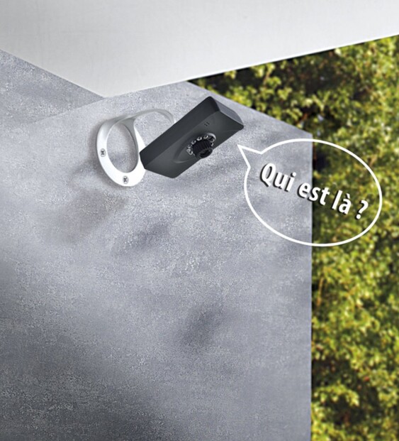 Caméra IP HD avec bouton WPS & vision infrarouge ''IPC-240.HD''