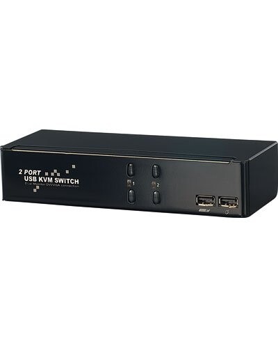 Commutateur 2 Pcs: Dvi/Vga, USB et Audio