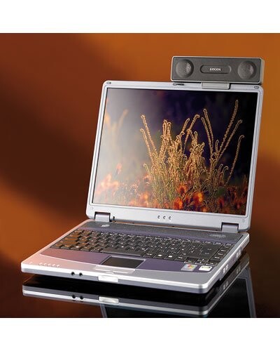 Enceintes actives pour PC portable ''Travel Beat''