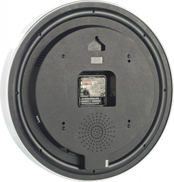 Horloge murale design avec caméra vidéo HD intégrée