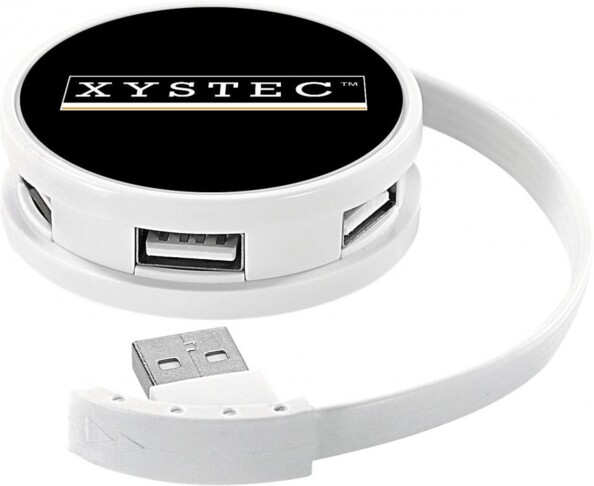 Hub 4 ports USB compact avec protocole de chargement BC-1.2