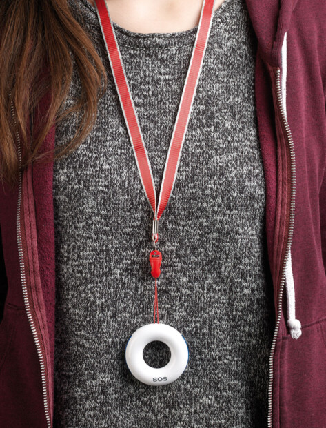 Médaillon SOS & touche panique pour XMD-5400.wifi