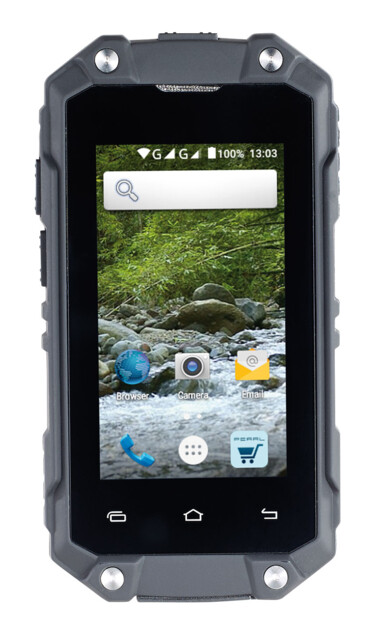 mini smartphone android antichoc outdoor avec ecran 2,5" simvalley SPT-210