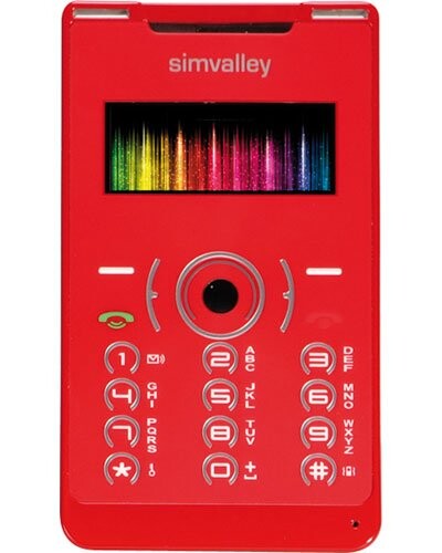 Mini téléphone portable ''RX-380 Pico X-Slim Red''