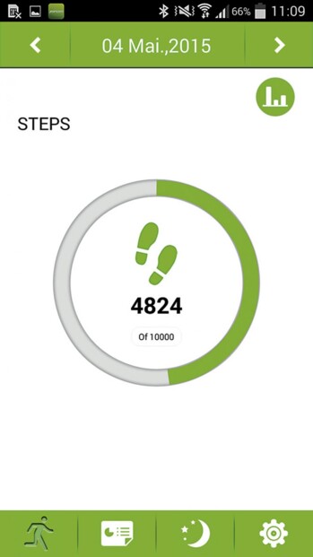 Montre fitness E-ink et bluetooth ''FBT-100-3D.u''