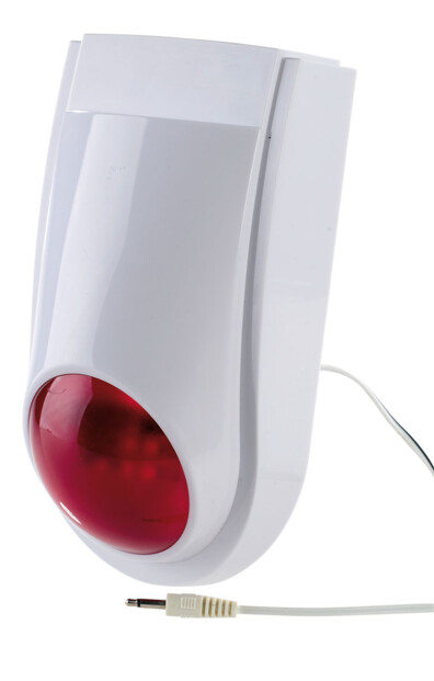 Sirène 112 dB pour XMD-5400.wifi, connexion par câble - Avec LED rouge