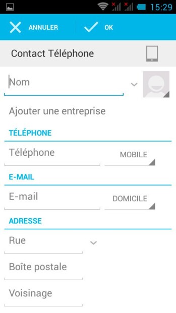 Smartphone anti-chocs Android 4.4 et écran 4'' : SPT-900