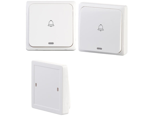 Sonnette sans fil 58 tonalités FTK-150 avec 1 carillon secteur