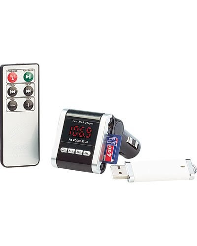 Transmetteur Fm Ports USB & SD