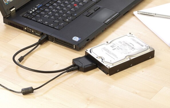 Adaptateur disque dur SATA vers USB 3.0 avec fonction OTG