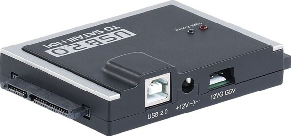 Adaptateur pour disques durs SATA et IDE (2,5" et 3,5") vers USB 2.0, par Xystec