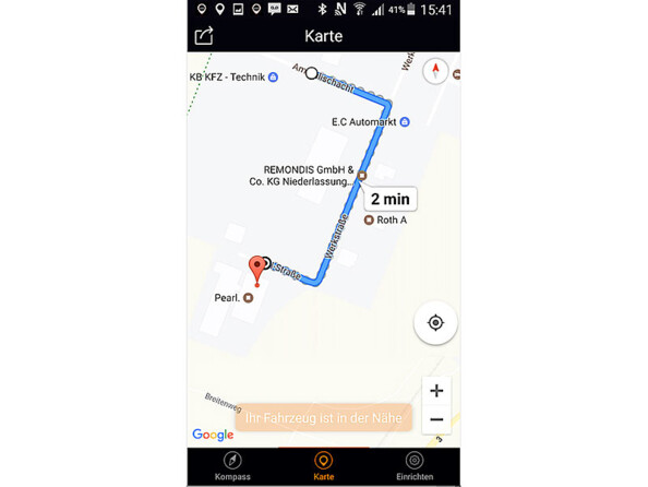 Adaptateur USB avec bluetooth pour géolocalisation par application