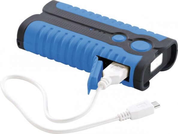 Batterie de secours 5200 mAh outdoor avec lampe à LED