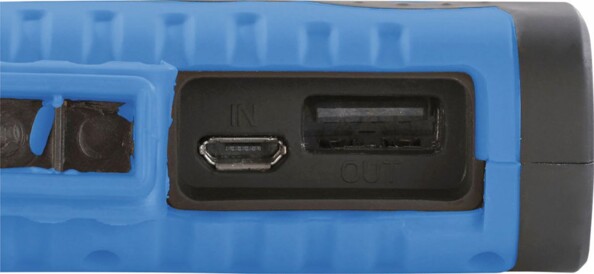 Batterie de secours 5200 mAh outdoor avec lampe à LED