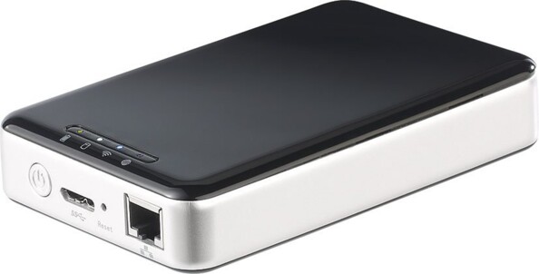 Boîtier USB 3.0 pour disque dur SATA 2,5'' avec fonction wifi & point d'accès 