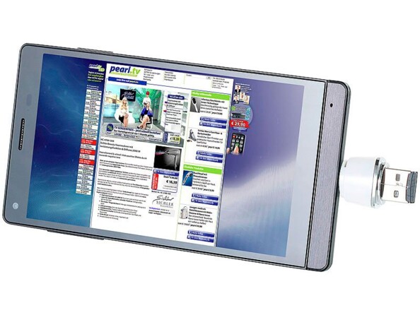 Lecteur de cartes MicroSD & clé USB 2 en 1 pour smartphone