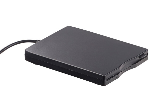 Lecteur de disquettes externe ''Portable Slim Drive'' Xystec. Compatible PC et Mac