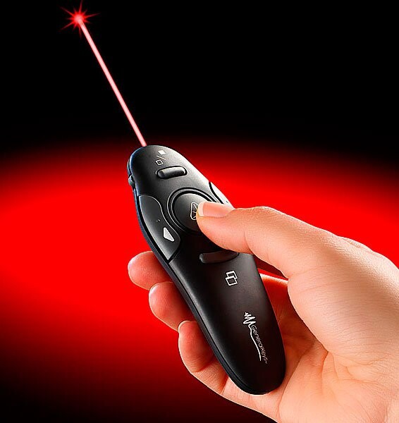 Sélecteur de présentation sans fil, Présentoir sans fil, avec pointeur  laser 