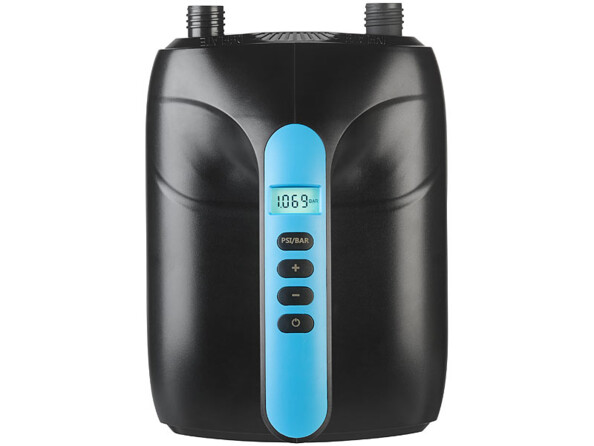 Pompe à air électrique AGT. Réglable en continu de 0 à 20 PSI