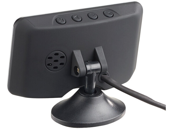 écran lcd indications distance obstacle et avertissement sonore radar de recul lescars px4156