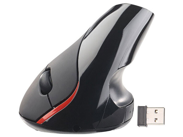 souris optique sans fil position verticale pour douleurs poignets