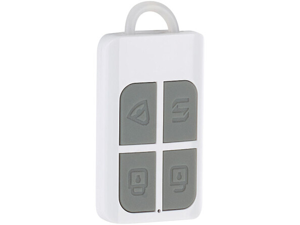 Télécommande sans fil avec bouton SOS pour alarme XMD-3200.pro, XMD-4200, XMD-4400.pro, XMD-4800.pro, XMD-5200.wifi et XMD-5400.wifi de la marque VisorTech