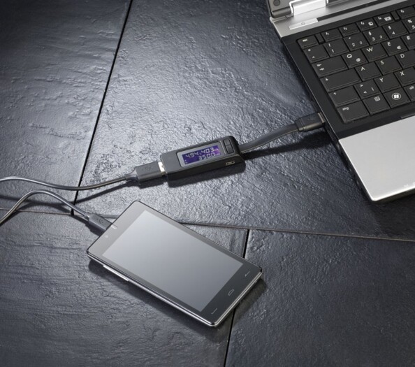 Wattmètre USB pour appareils mobiles