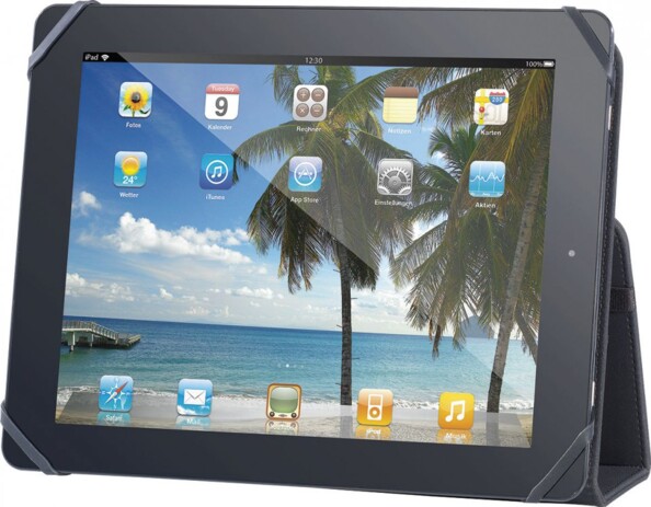 Étui de protection universel avec présentoir pour tablette tactile - 10''