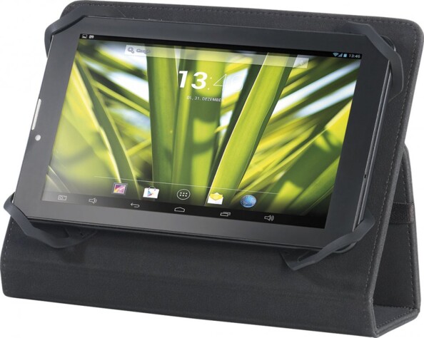 Étui de protection universel avec présentoir pour tablette tactile - 7''
