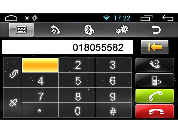 Autoradio Android 2 DIN ''DSR-N 270'' avec cartes GPS Europe