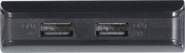 Batterie de secours USB 6600 mAh avec écran LCD et lampe à LED