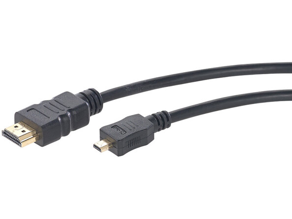 Câble Micro-HDMI vers HDMI 4K.