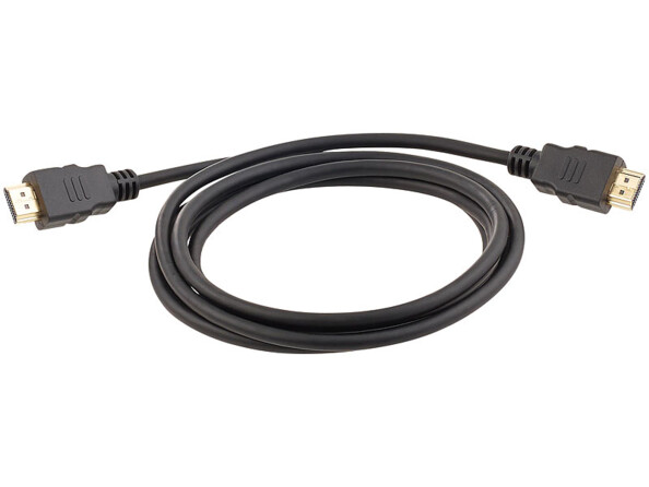 Câble HDMI avec contacts dorés pour une qualité de transmission optimale