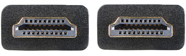 3 câbles HDMI compatible 4K, 3D & Full HD, HEC, noir - 10 m