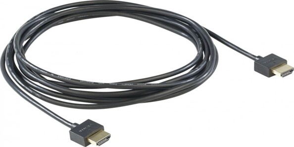 Câble HDMI Full HD 3D ultra plat avec contacts dorés - 3 m