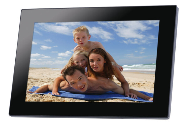 Cadre photo numerique px8909 somikon avec lecteur vidéo et audio et haut parleur intégré pour vidéos avec son