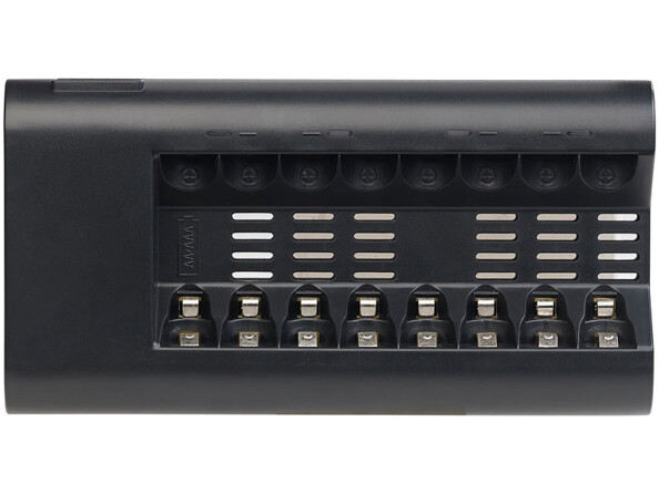 Chargeur à affichage LED pour 8 accumulateurs NiMH/NiCd
