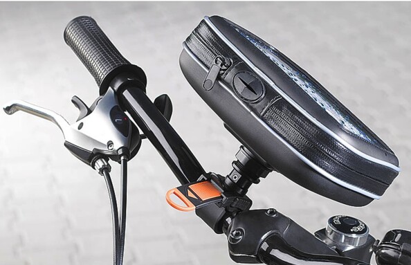 Étui de protection et alimentation pour GPS et smartphone