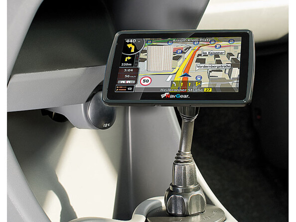 Support pour GPS Navgear sur porte-gobelet