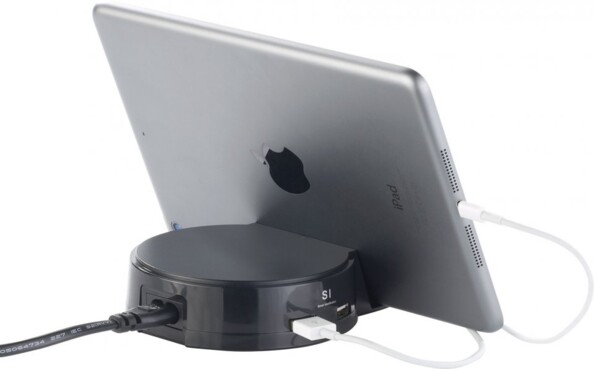Support pour tablette avec 4 ports USB Fast Charge