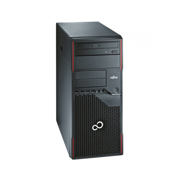 Ordinateur mini-tour Fujitsu ESPRIMO P700 E85+ reconditionné.