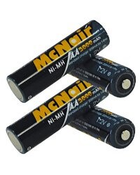 Lot de 4 Accus Aa Nimh 2000 Mah