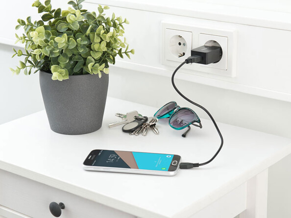 Chargeur secteur USB compact 5 V / 2 A / 10 W