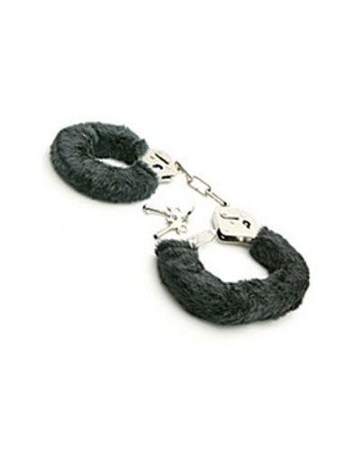 Menottes Fourrure Noire