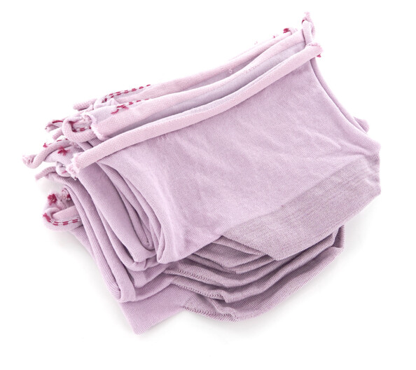 10 masques lavables - Rose