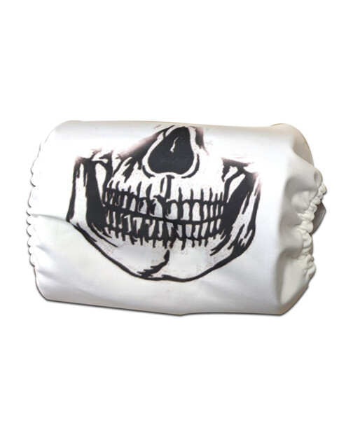 Masque antiprojection fantaisie modèle "Tête de mort".