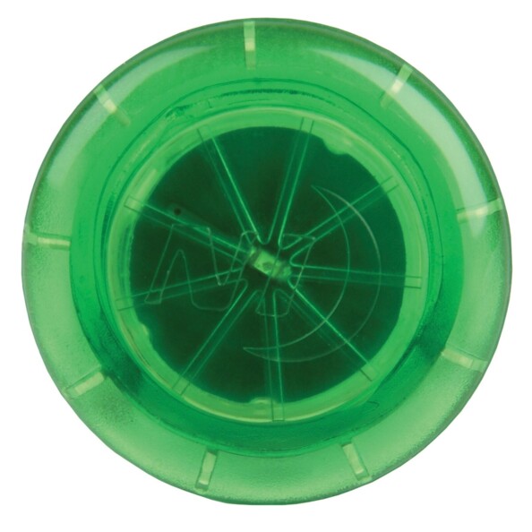 Mini LED verte à fixer sur une roue de vélo.