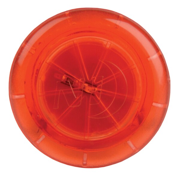 Mini LED rouge à fixer sur une roue de vélo.