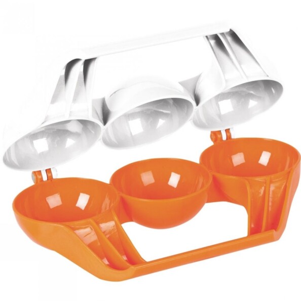 6 moules pour 3 boules de neige